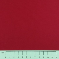 Fat Quarter - Plain Cotton Poplin - Claret